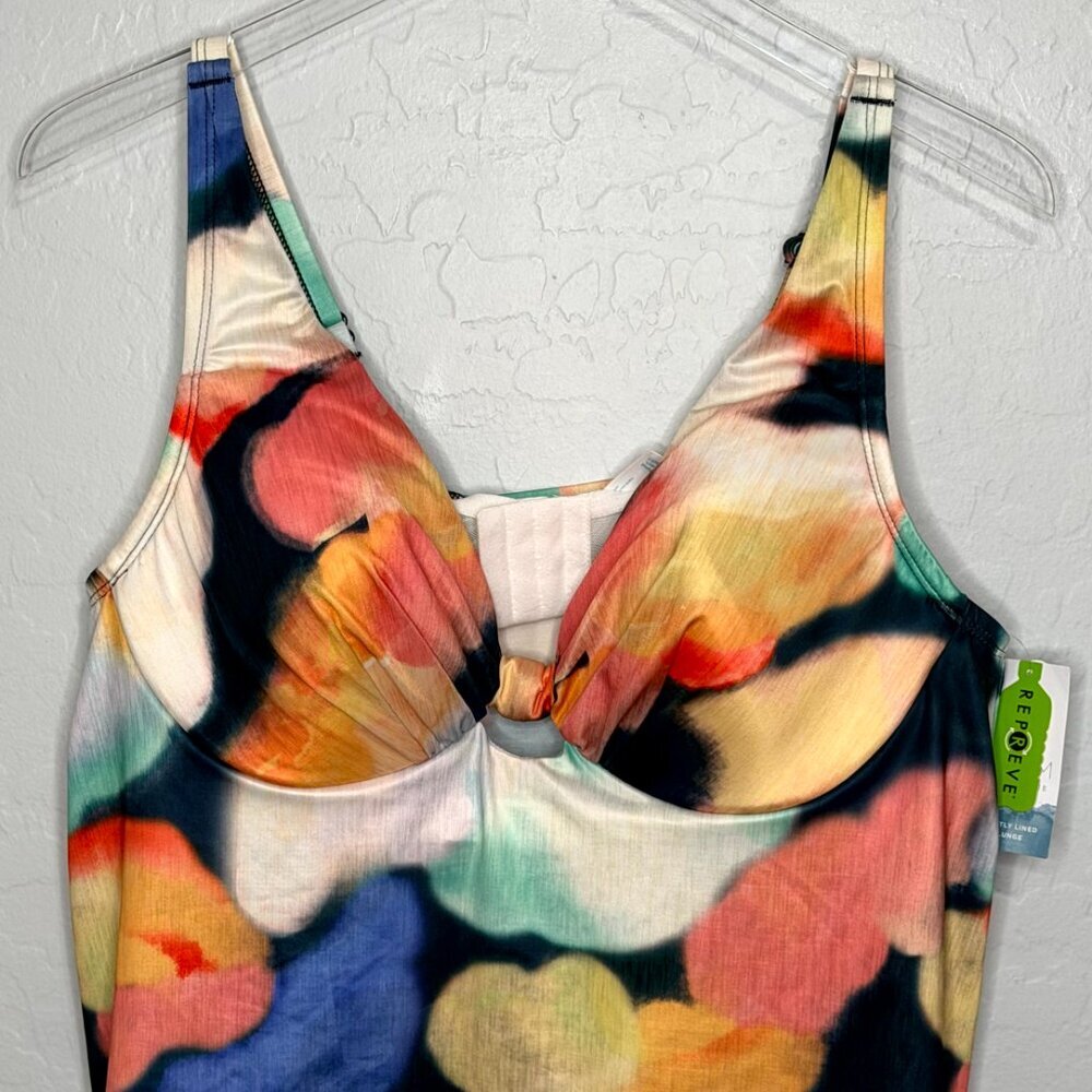 Lane Bryant Swim by Cacique Water Color Tankini NWT 38D - Picture 2 of 7